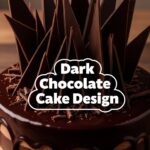 Dark Chocolate Cake Design