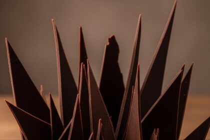 Dark Chocolate Cake Design