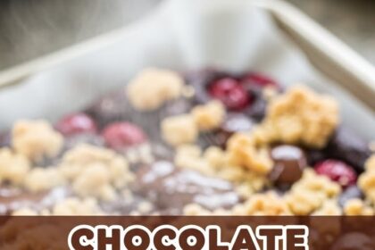 Chocolate Cherry Dump Cake