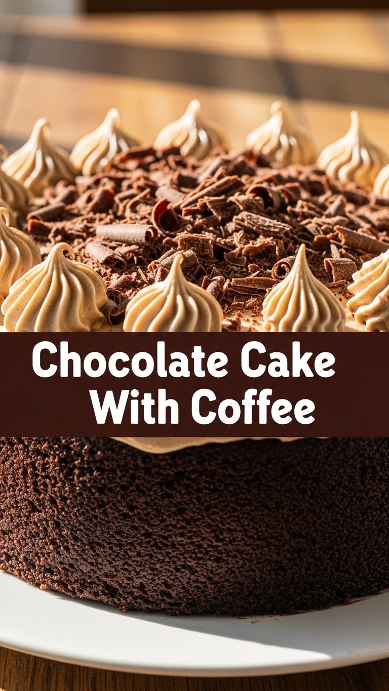 Chocolate Cake With Coffee