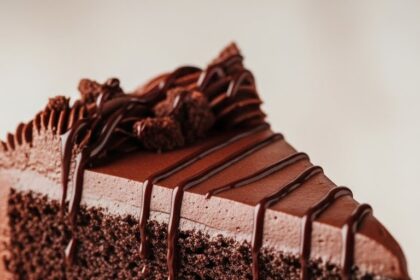 Chocolate Cake Slice