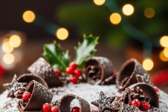 Chocolate Christmas Cake
