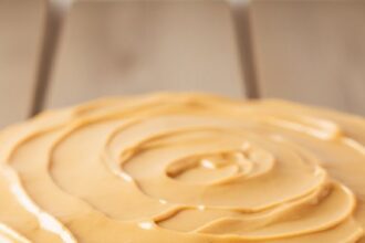 Chocolate Cake With Peanut Butter Icing