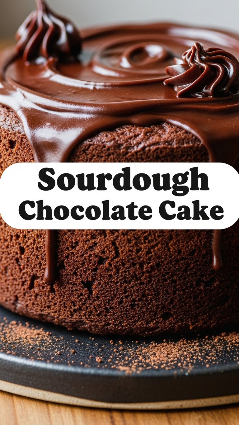 Sourdough Chocolate Cake