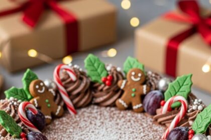 Christmas Chocolate Cake