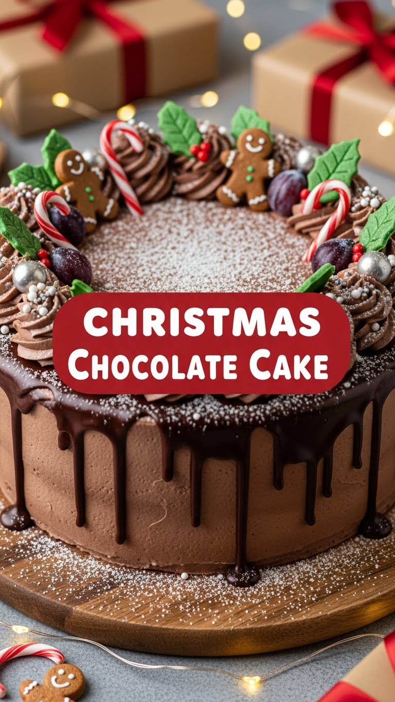 Christmas Chocolate Cake