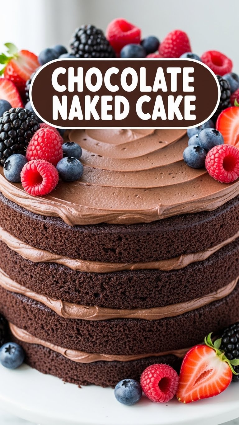 Chocolate Naked Cake