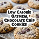 Low Calorie Oatmeal Chocolate Chip Cookies