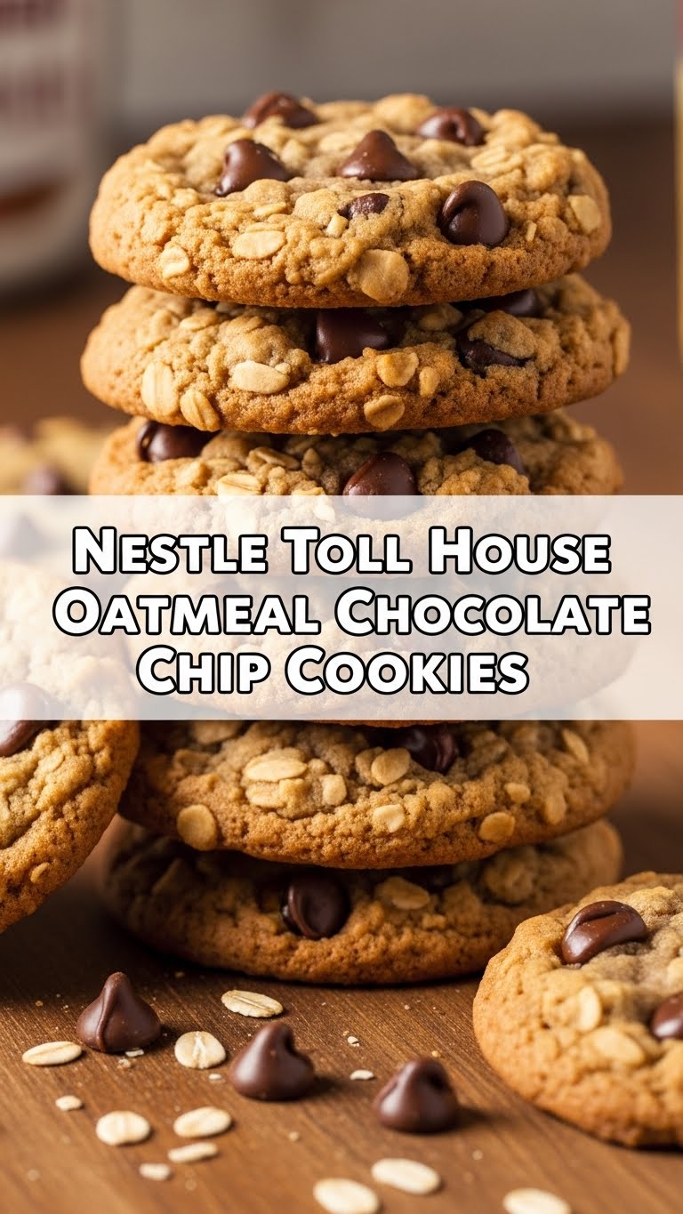Nestle Toll House Oatmeal Chocolate Chip Cookies