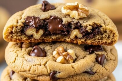 Gluten Free Chocolate Chip Walnut Cookies