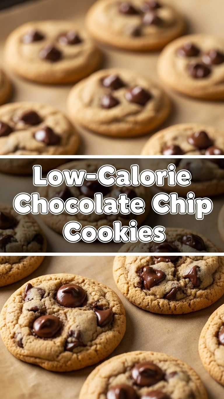 Low-Calorie Chocolate Chip Cookies
