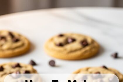 How To Make Eggless Chocolate Chip Cookies