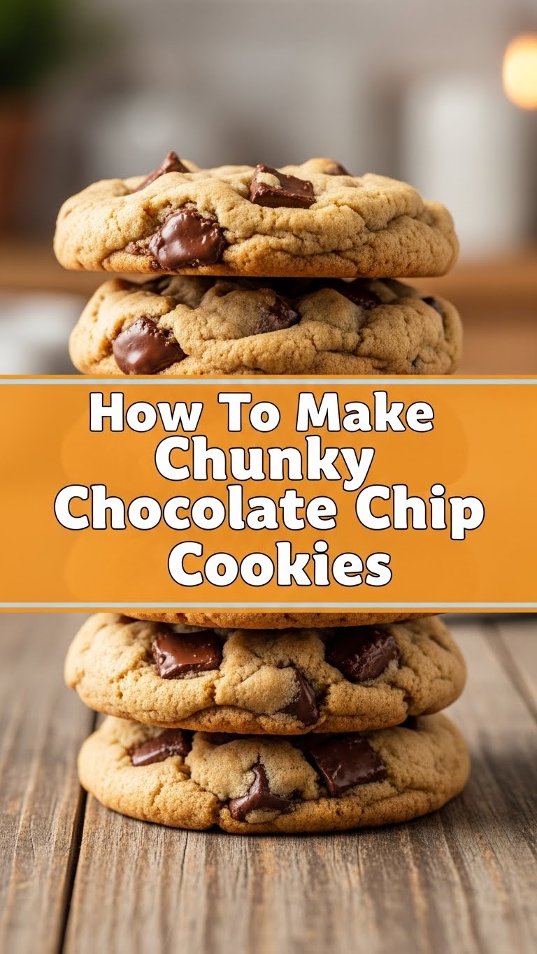 How To Make Chunky Chocolate Chip Cookies