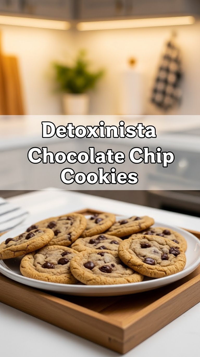 Detoxinista Chocolate Chip Cookies