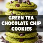 Green Tea Chocolate Chip Cookies