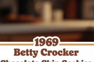 1969 Betty Crocker Chocolate Chip Cookies