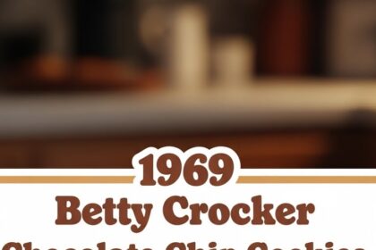 1969 Betty Crocker Chocolate Chip Cookies
