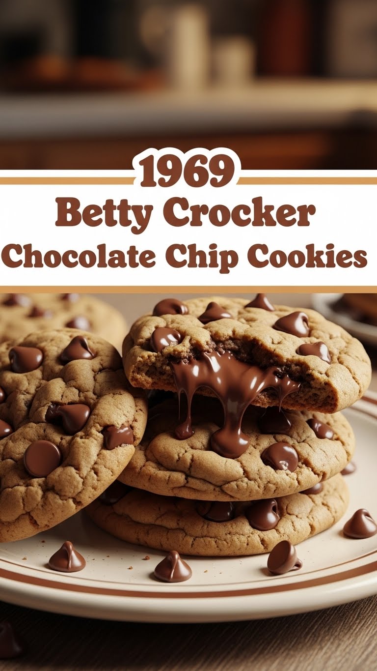 1969 Betty Crocker Chocolate Chip Cookies