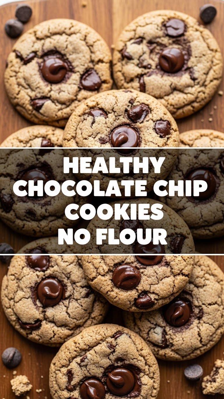 Healthy Chocolate Chip Cookies No Flour