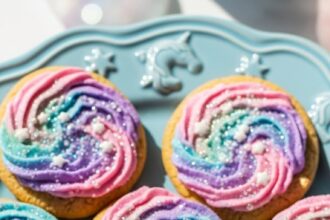 Unicorn Chocolate Chip Cookies