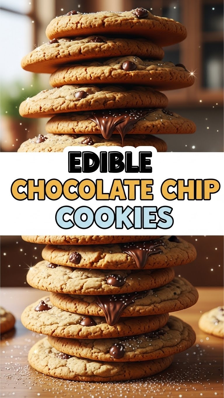 Edible Chocolate Chip Cookies