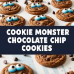 Cookie Monster Chocolate Chip Cookies