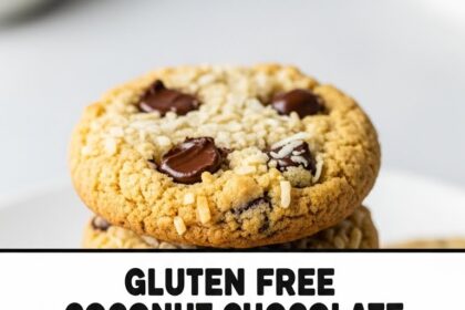 Gluten Free Coconut Chocolate Chip Cookies