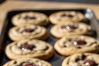 Quick Chewy Chocolate Chip Cookies