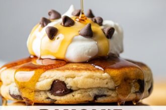 Pancake Chocolate Chip Cookies