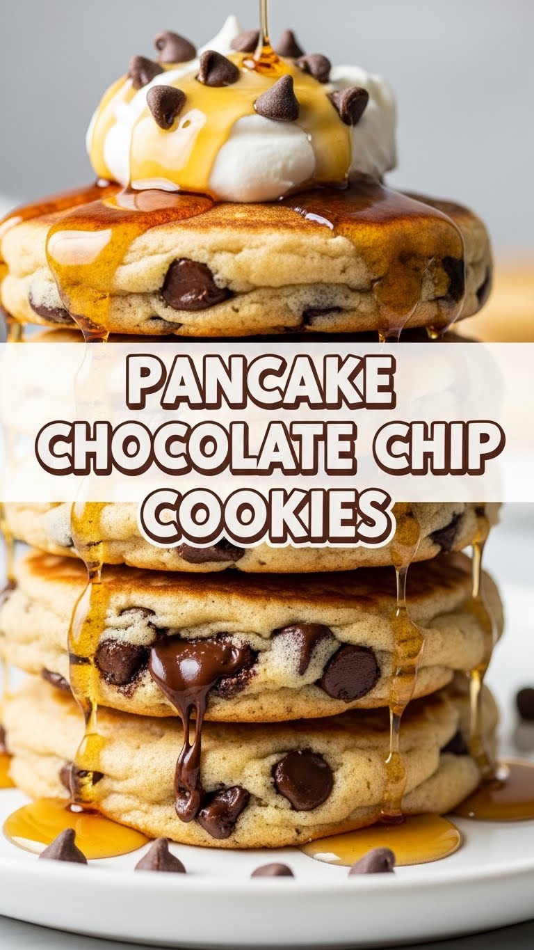 Pancake Chocolate Chip Cookies