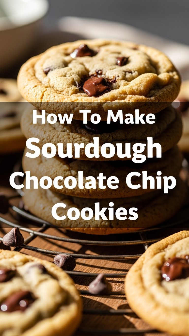 How To Make Sourdough Chocolate Chip Cookies
