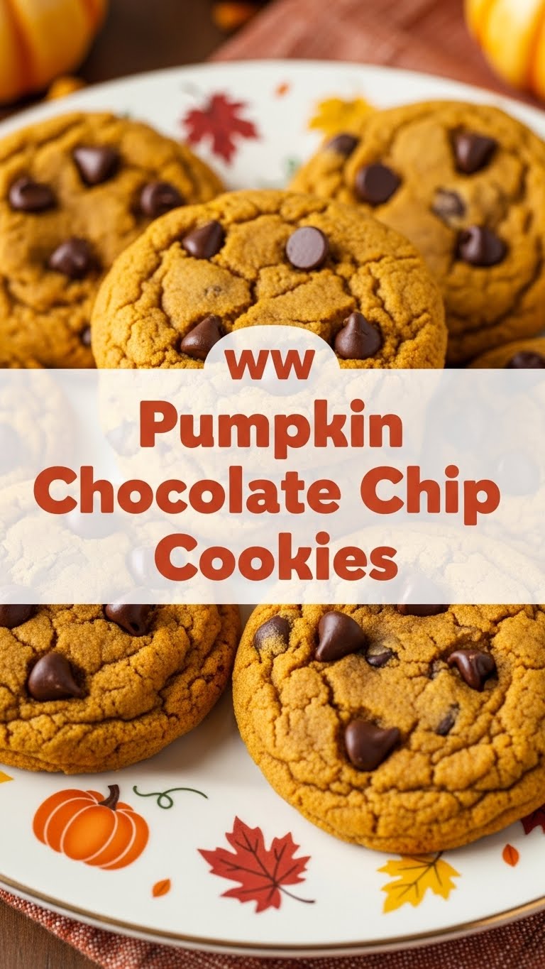 Ww Pumpkin Chocolate Chip Cookies