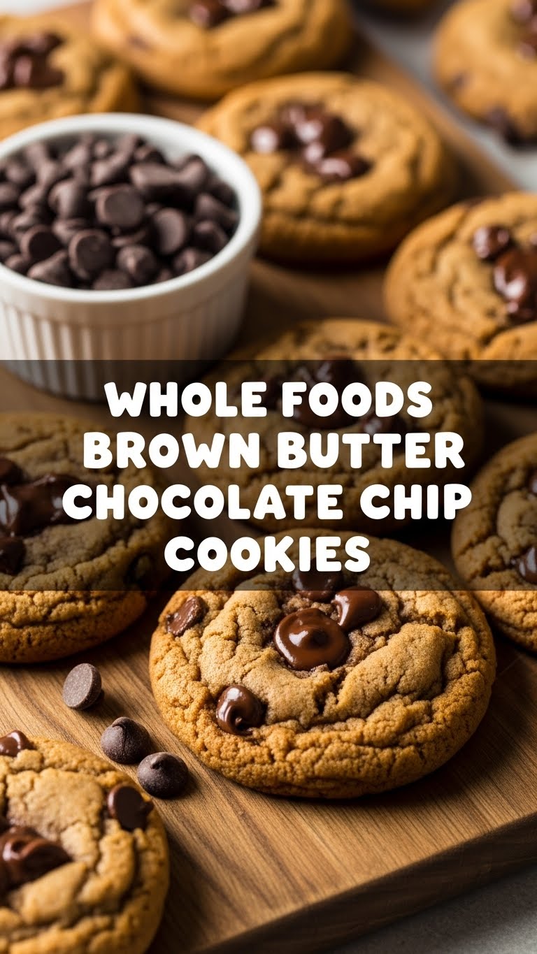 Whole Foods Brown Butter Chocolate Chip Cookies