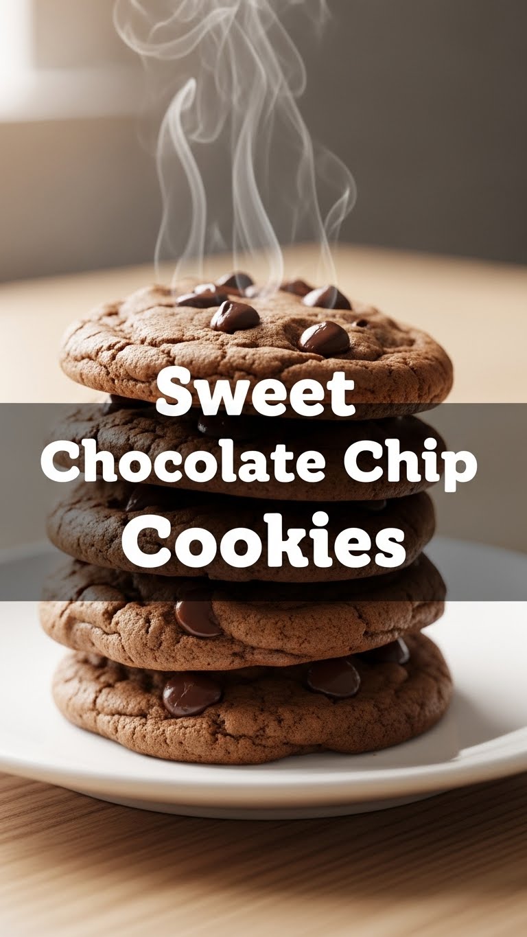 Sweet Chocolate Chip Cookies