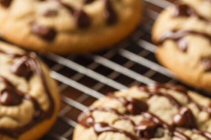 Large Fluffy Chocolate Chip Cookies