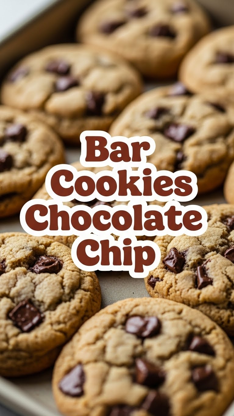 Bar Cookies Chocolate Chip