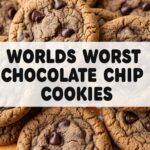 Worlds Worst Chocolate Chip Cookies