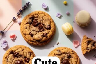 Cute Chocolate Chip Cookies Aesthetic