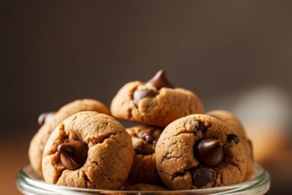Chewy Mini Chocolate Chip Cookies