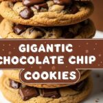 Gigantic Chocolate Chip Cookies