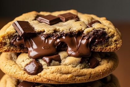 Gigantic Chocolate Chip Cookies