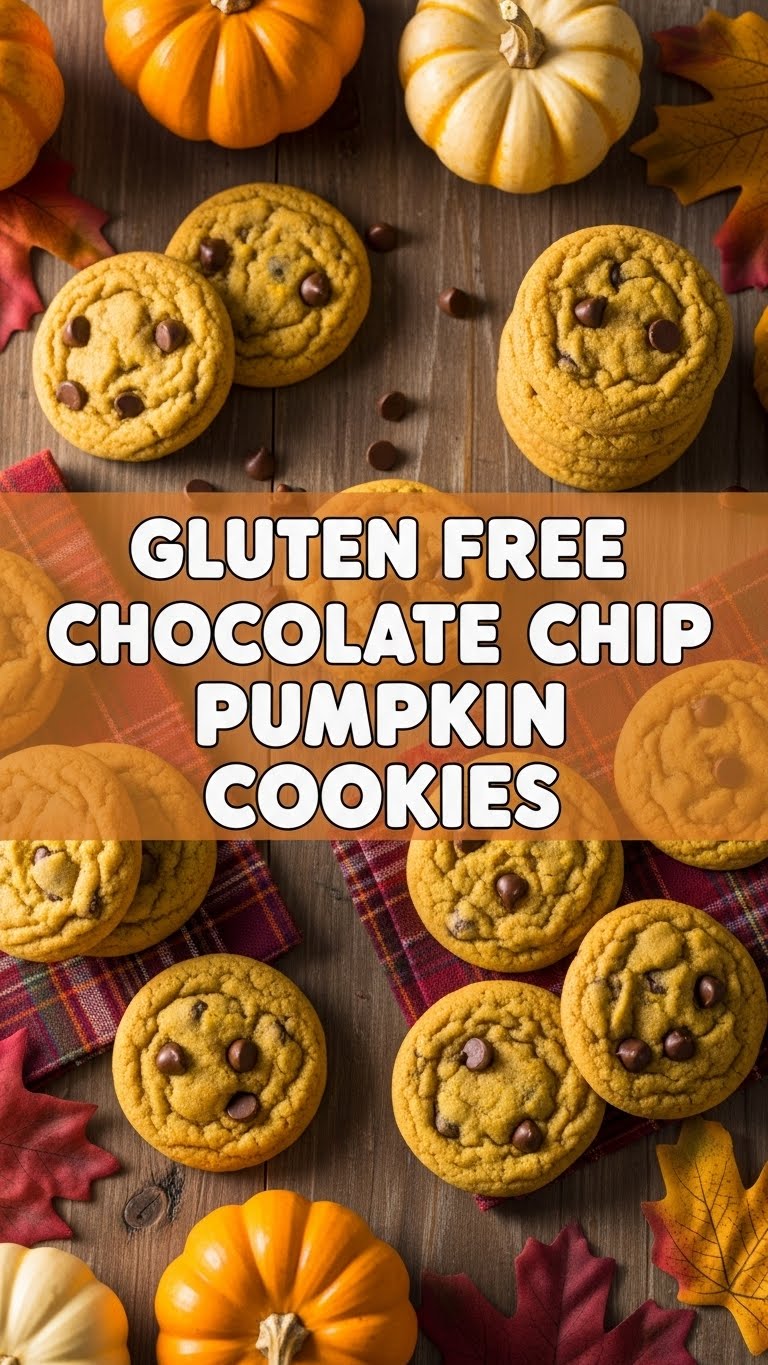 Gluten Free Chocolate Chip Pumpkin Cookies