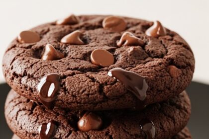 Dark Chocolate Chocolate Chip Cookies
