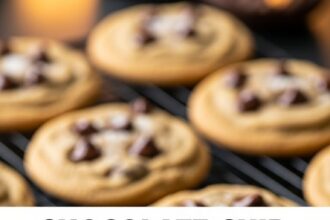 Chocolate Chip Cookies With Sea Salt On Top