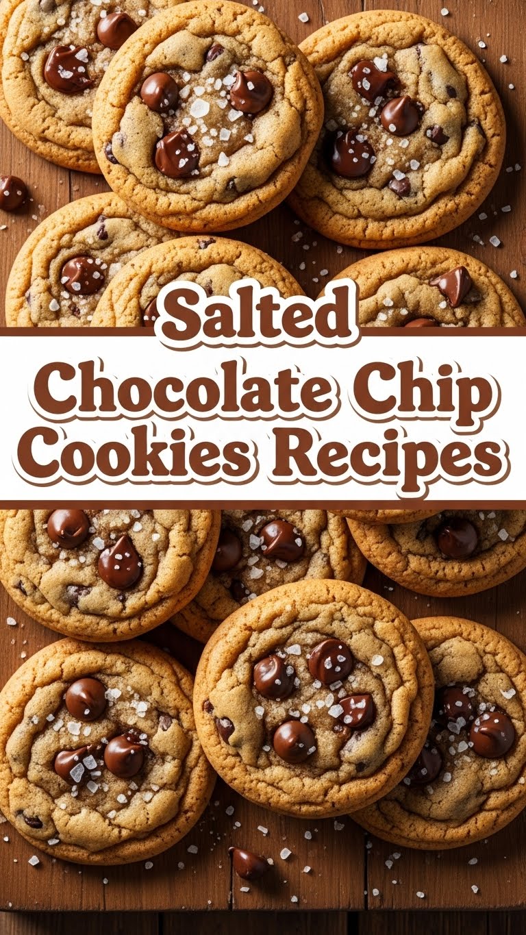 Salted Chocolate Chip Cookies Recipes
