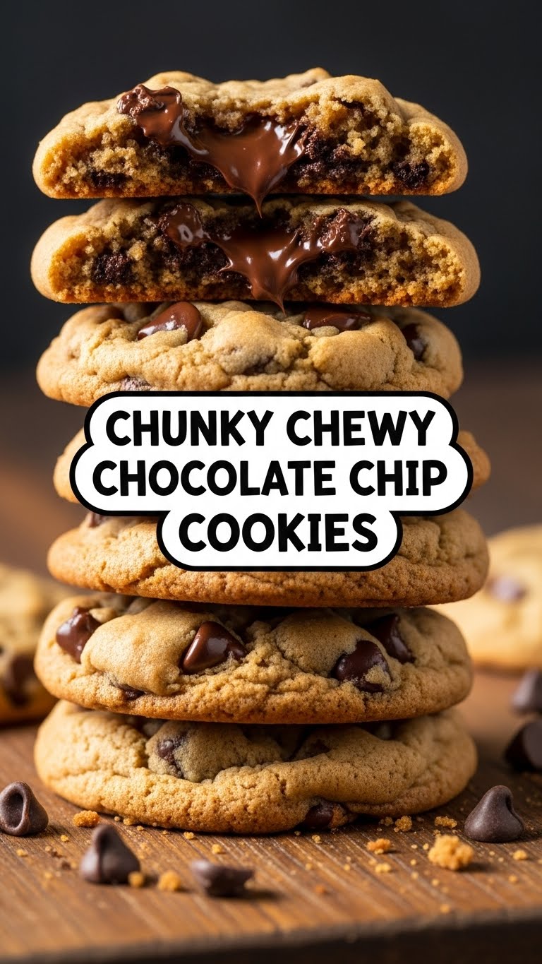 Chunky Chewy Chocolate Chip Cookies