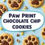 Paw Print Chocolate Chip Cookies