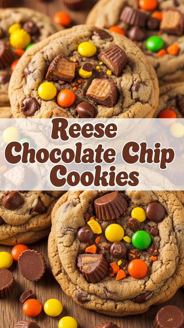 Reese Chocolate Chip Cookies