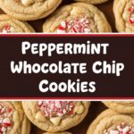 Peppermint White Chocolate Chip Cookies