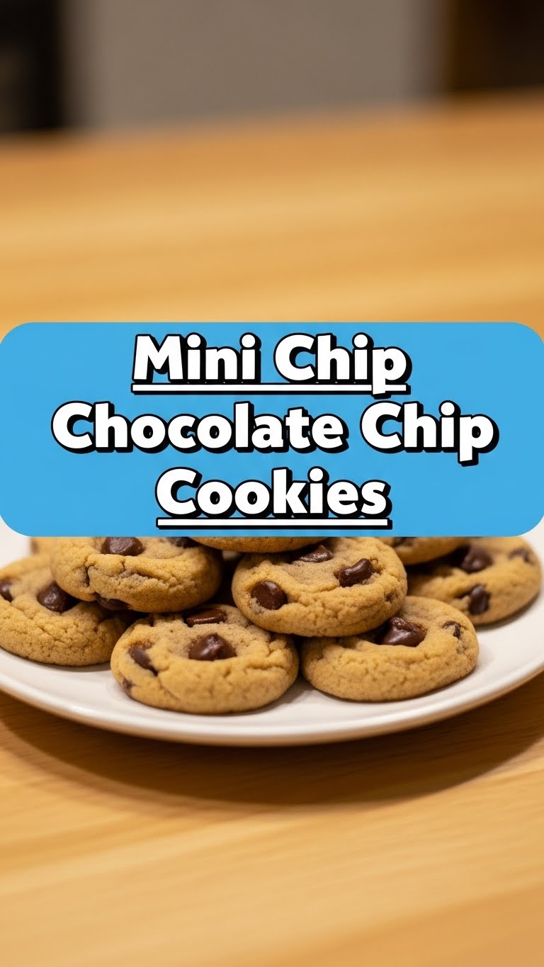 Mini Chip Chocolate Chip Cookies